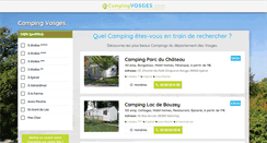 Desktop Screenshot of campingvosges.com